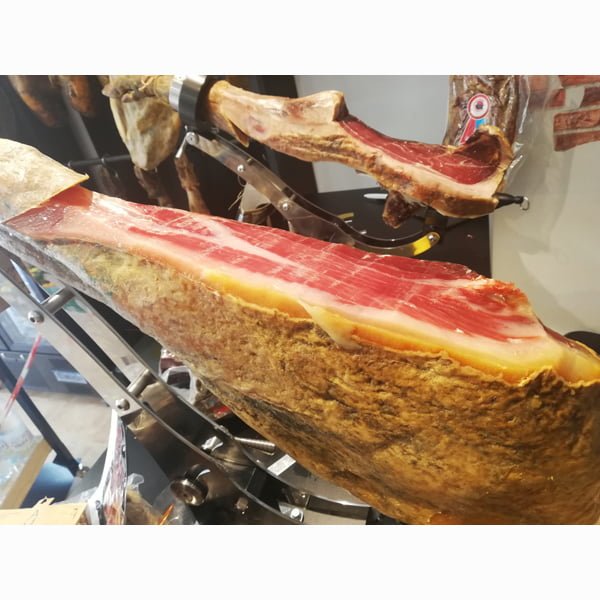 corte de jamón a cuchillo león